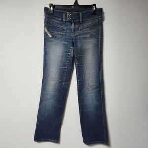 Y2K VTG Diesel Women's Lote Boot Cut Low Rise Jeans 8